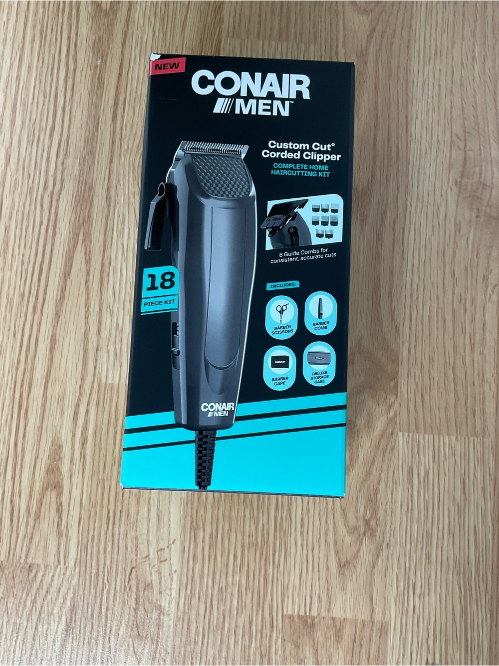 Conair Men Custom Cut Corded Clipper - Black